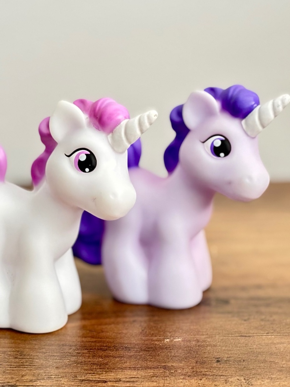 Step 2 Unicorn Toy Figures White Purple Pink Water Table Replacement Cake Topper